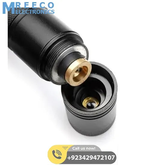 Handheld Focusable Green Laser Pen ZH 303 Rechargeable 1000mw High Beam Green Laser Hunting Pointer - Back View