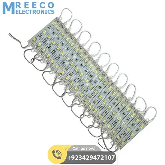 1 Piece White Color 12VSMD 5050 Waterproof LED Strip Light Module - Back View