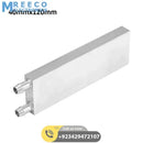 Aluminium Water Cooling Block 40mm X 120mm For Liquid Water Cooler Heat Sink system - Side View