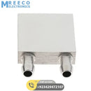 Aluminium Water Cooling Block 40mm X 120mm For Liquid Water Cooler Heat Sink system - Back View