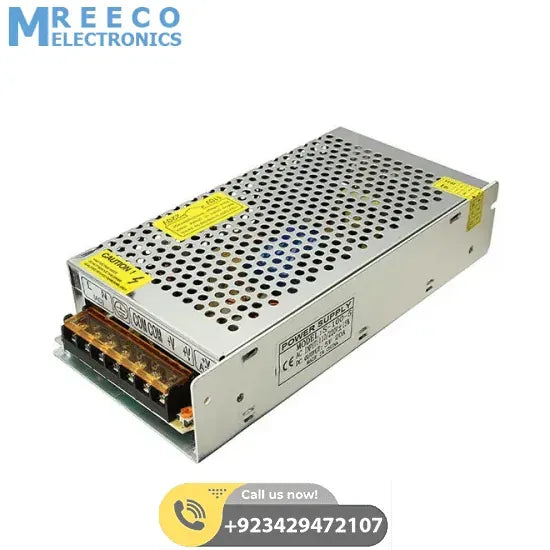 5V 20A 100W AC to DC Power Supply - Front View