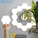 White Color Touch Light Wall Mount Magnetic Modular ( 1 Piece price ) - Back View