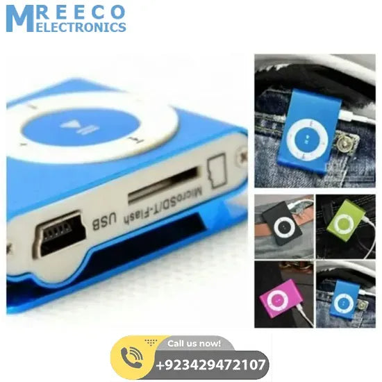 MP3 Music Player With Handsfree - Display View