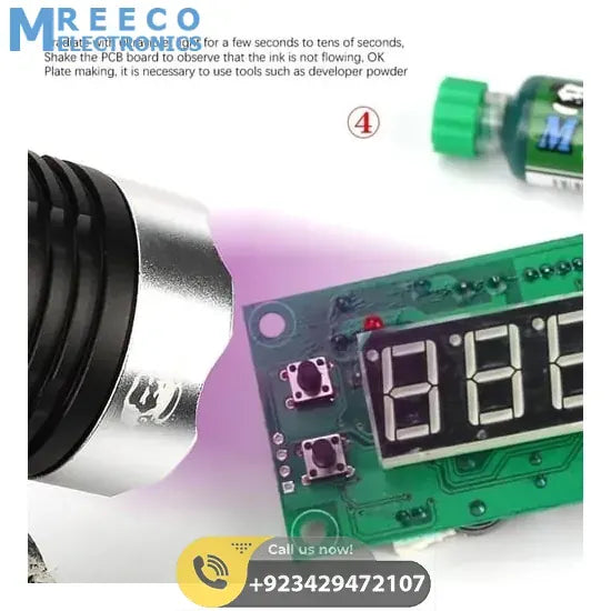 green Mechanic UV Curable 10cc Solder Mask Ink PCB Fixing Repairing Welding Oil Paint Prevent Corrosive Arcing - Top View