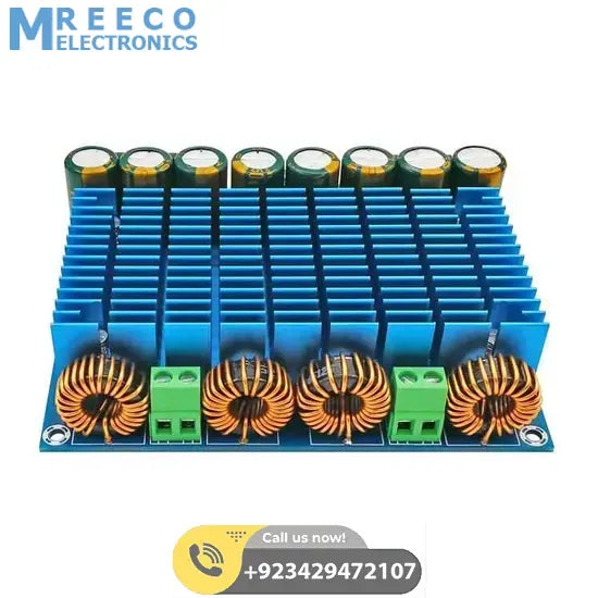 420Wx2 Dual Chip D Digital Audio Amplifier Board TDA8954TH XH-M252 - Top View