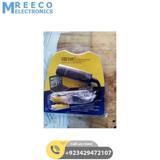 USB 2.0 Easycap 4 Channel DVR CCTV Camera Audio Video - Back View