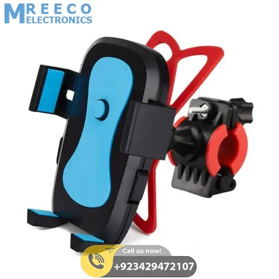 Mobile Phone Holder Stand Mount Bicycle Motorcycle Universal 360 Rotation Bike Phone Support - Bottom View