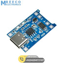 TYPE C TP4056 Lithium Battery Charging Board 1A - Front View