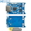 TYPE C TP4056 Lithium Battery Charging Board 1A - Back View