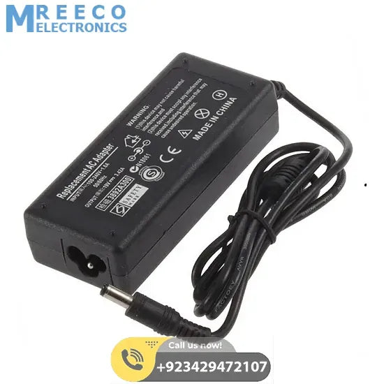 SADP-65KB AC Adapter- Laptop 19V 3.42A, 5.5/2.1mm Jack On Output - Back View