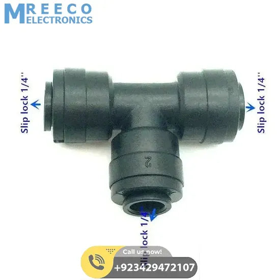 Mist Fogging Nozzle T Base Connector 6mm - Side View