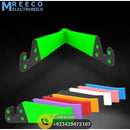 V Shaped Fold able Universal Mobile Phone Tablet PC Stand Holder Pocket-Sized Kickstand for Desk - Back View