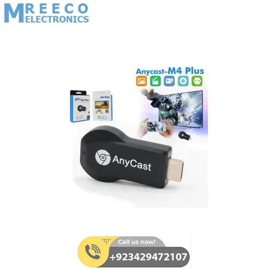 Anyast M4 Plus Wireless Display Dongle - Back View