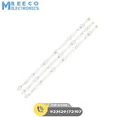 3pcs LED Light Strips 6V DC - Front View