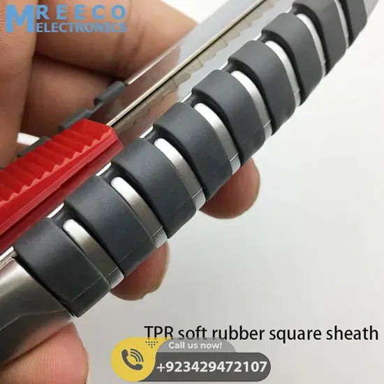 Heavy Duty Knife 24mm Alloy Steel Blade Cutter - Bottom View