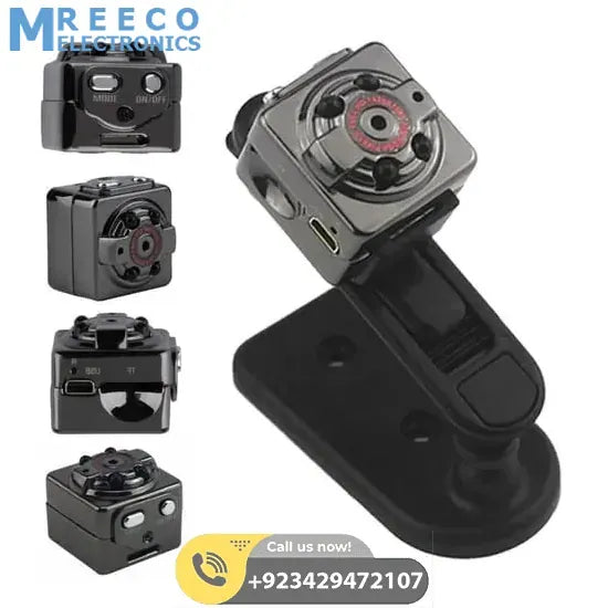Full HD 1080P Micro IR Night Vision Motion Sensor Cam Mini Camera SQ8 - Front View