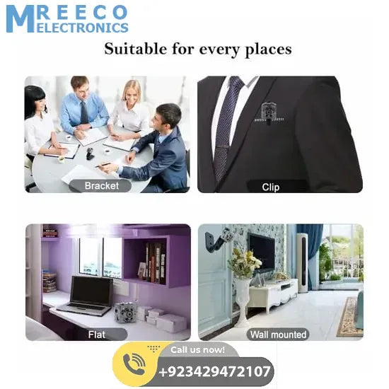 Full HD 1080P Micro IR Night Vision Motion Sensor Cam Mini Camera SQ8 - Angle View