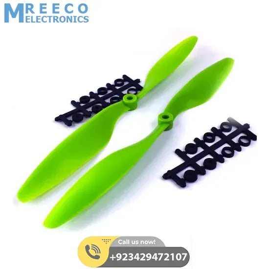 1045 Multiaxial CW CCW ABS Blade Propellers in Different Colors - Side View