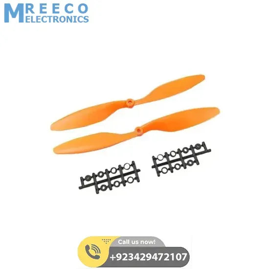 1045 Multiaxial CW CCW ABS Blade Propellers in Different Colors - Back View