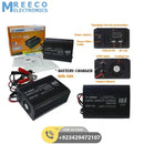 Suoer 10A 6V 12V Automatic Adaptive Digital Display Fast Battery Charger - Front View