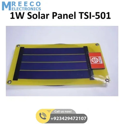 Portable 1W Mini Tough Stuff Solar Panel TSI 501 - Front View
