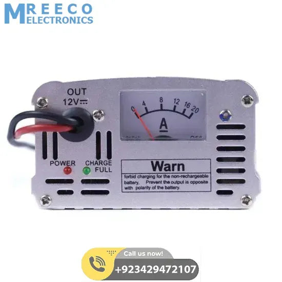 Car Battery Charger 10A 12V Suoer MA-1210A - Side View