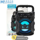 Portable Wireless Stereo Bluetooth Speaker KTS-1057 - Side View