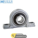 8mm Inner Diameter Pillow Block Mounted Ball Bearing - Front View