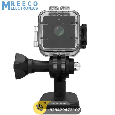 Spy DVR 1080P Waterproof Camcorder HD Mini Camera SQ12 - Front View
