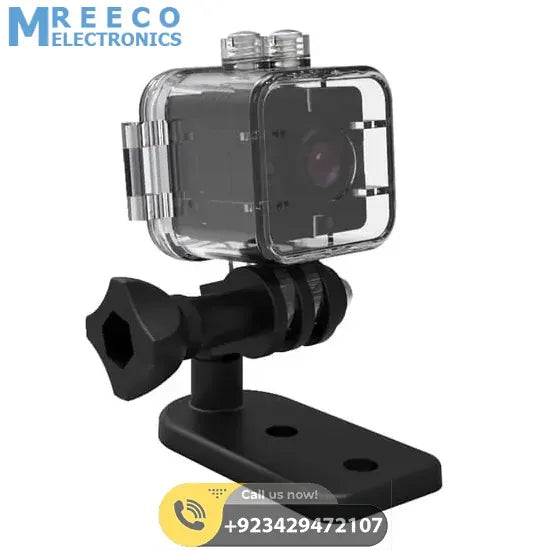 Spy DVR 1080P Waterproof Camcorder HD Mini Camera SQ12 - Back View