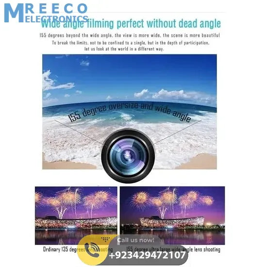 Spy DVR 1080P Waterproof Camcorder HD Mini Camera SQ12 - Display View