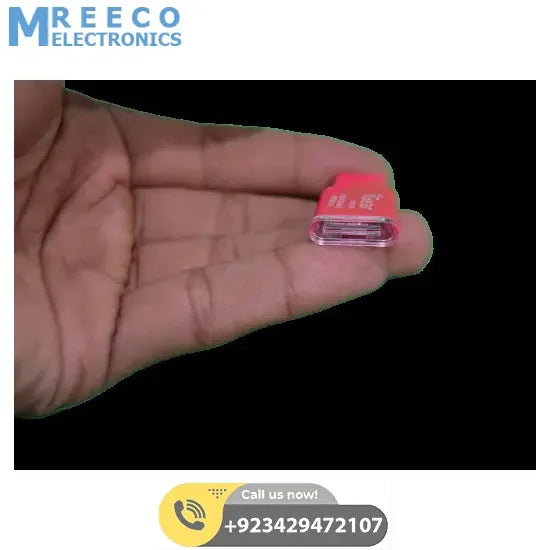 High Speed Card Reader - Back View