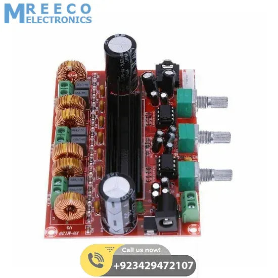 TPA3116 TPA3116D2 2.1 Channel Digital Power Amplifier Board Cheap Price In Pakistan - Back View