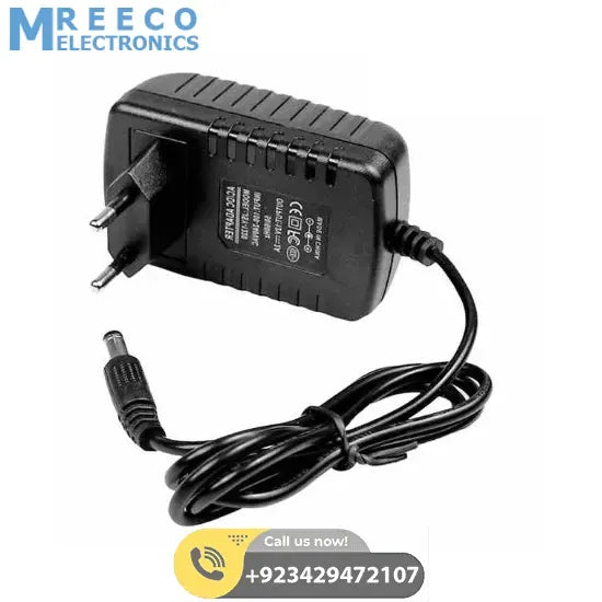 9V 3A Power Supply Adapter - Front View