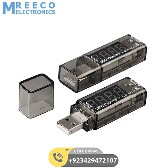 USB Current Voltage Detector VI01 Xtar - Front View
