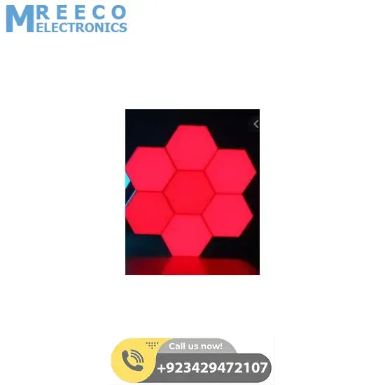 Red Touch Light Wall Mount Magnetic Modular (1pc) - Front View