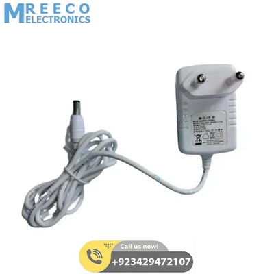 6V 1A DC Power Supply Adapter Charger - Side View