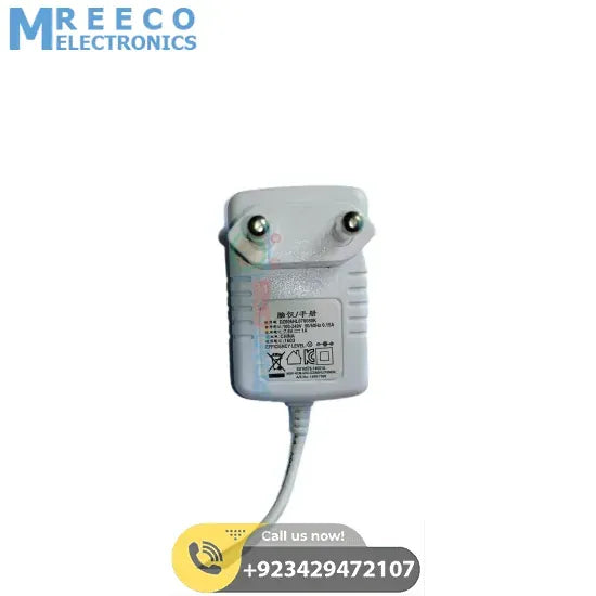 6V 1A DC Power Supply Adapter Charger - Back View