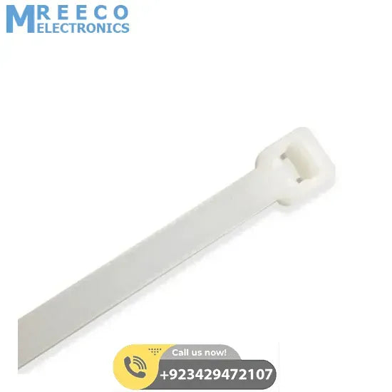 100Pcs 12 Inch Nylon Wire Organizer Zip Clip Cable Tie - Back View