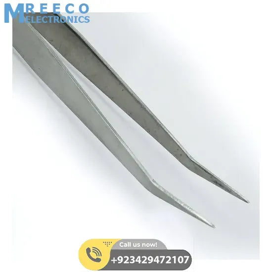 Curve Tip Dissecting Forceps Tweezers - Side View