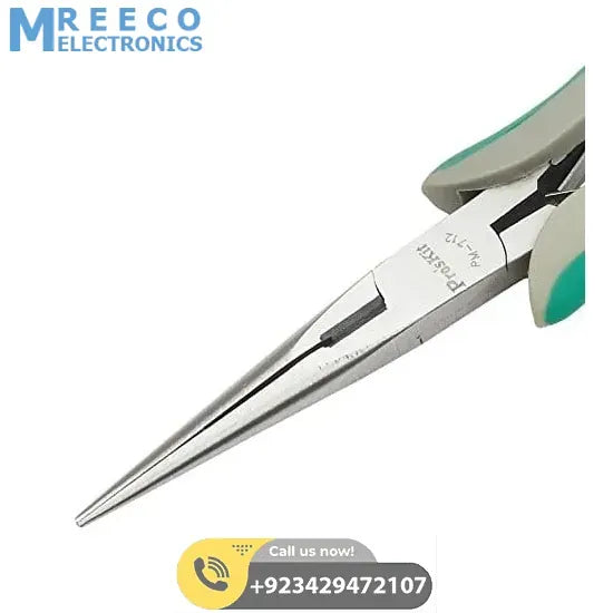ProsKit 155mm Extra Long Nose Pliers PM-712 - Back View