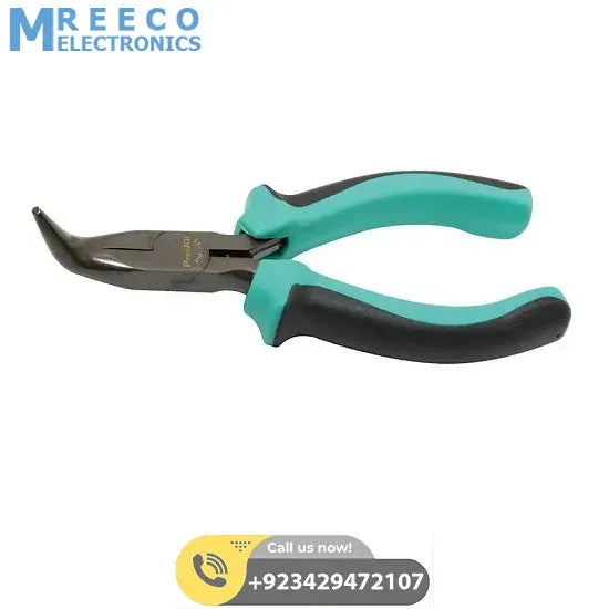 ProsKit 135mm Bent Nose Pliers PM-755 - Bottom View