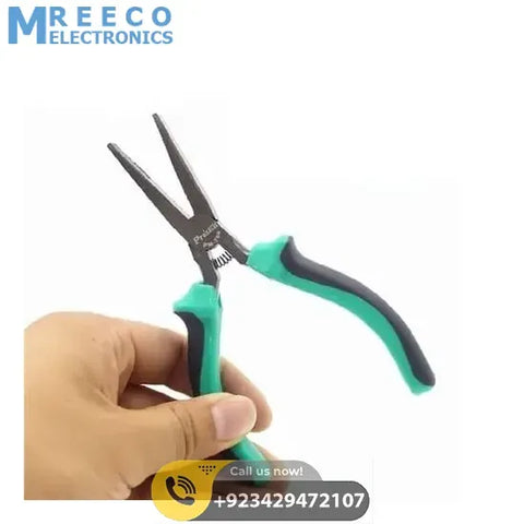 ProsKit 138mm Flat Nose Pliers PM-754 - Front View