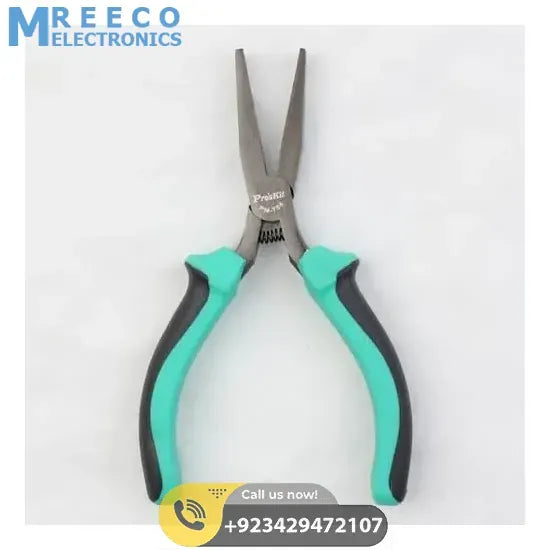 ProsKit 138mm Flat Nose Pliers PM-754 - Side View