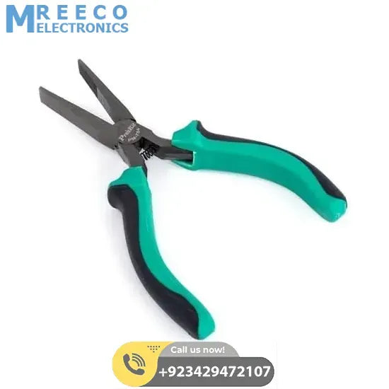ProsKit 138mm Flat Nose Pliers PM-754 - Back View