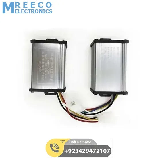 DC To DC Converter Adapter 36V 72V To 12V 10A - Back View