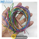 Multiple size Flexible wires jumper wire solder able wires different colors Mix Length 50Grm Used In Pakistan - Side View