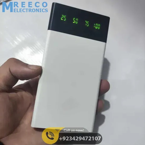 DIY 5V 2A Dual USB Power Bank Case With Power Bank Kit - Front View