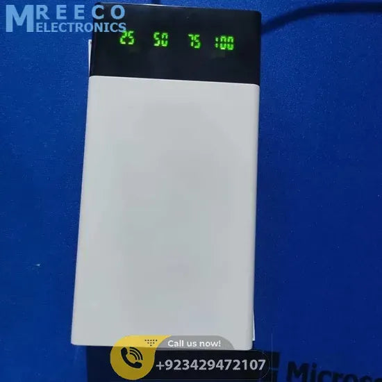 DIY 5V 2A Dual USB Power Bank Case With Power Bank Kit - Back View