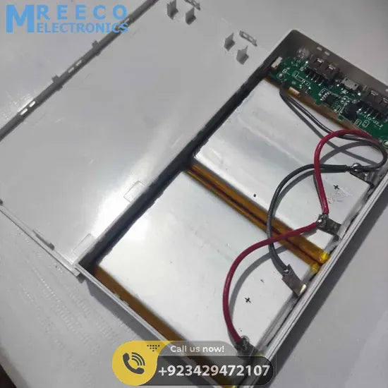 DIY 5V 2A Dual USB Power Bank Case With Power Bank Kit - Bottom View